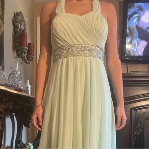 My Michelle lime green formal